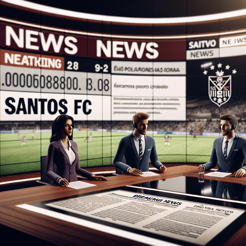 “Últimas notícias e novidades sobre o Santos FC: Mantenha-se informado!”